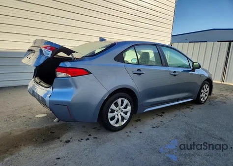 2025 Toyota Corolla Le z USA, uszkodzony, nr VIN 5YFB4MDE4SP263935